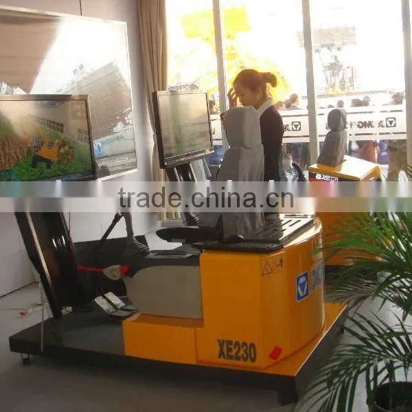 Excavator training machine