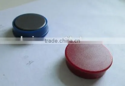 Small Plastic Coated Magnet,round Magnetic Button,whiteboard Accessories photo-4