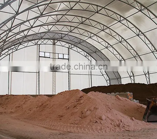 Trussed Steel Frame Warehouse Tent , Airplane Hangar, Farm Equipment Storage Shelter photo-4