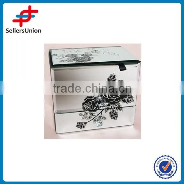 Large Mirrored Jewelry Box