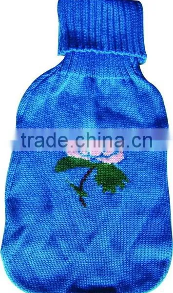 Penguin Embroidery Hot Water Bottle Cover photo-4