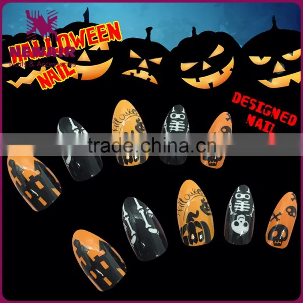 24pcs/set Printing Holloween Nail Art 2017 photo-6