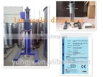 20Litre lab scale liquid disperser/high speed liquid mixer for lab test