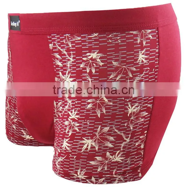 Top Quality Fashion Printing Men Briefs Soft Bamboo Fiber Men Shorts Sexy Strong Men Boxers photo-3