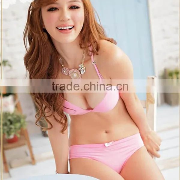 Sexy Hot Girls Panti and Cross Back Bra Sets Photos photo-4