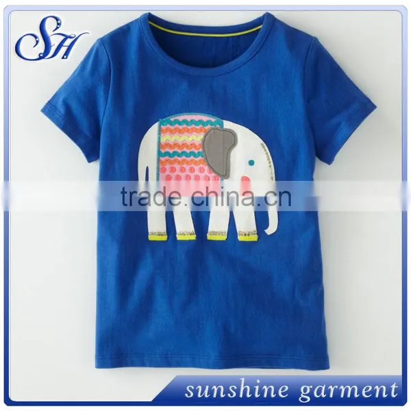 China Factory Wholesale Kids Shirt Sleeve White t Shirts photo-2