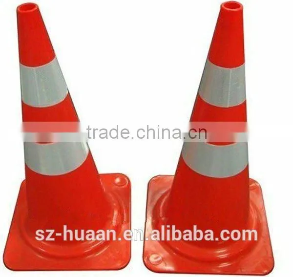 PVC Traffic Cones High Visibility Traffic Cone/ Safety Folding Traffic Cones photo-2