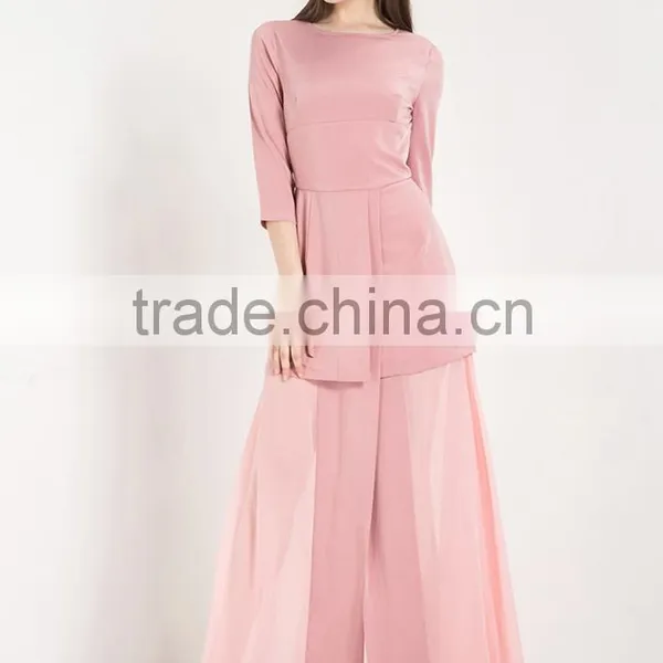 Guangzhou Wholesale Fashion Elegant Pink Sweetheart Evening Dress for Lady photo-2