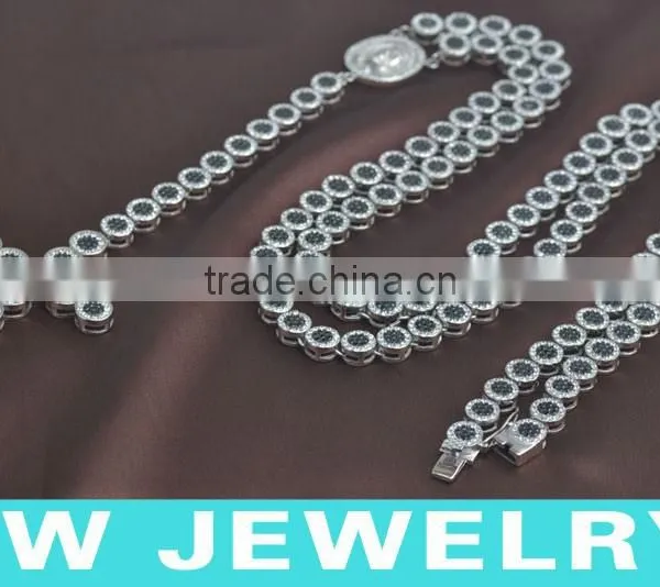 Bling Bling Jewelry Necklace, Hip Hop Men Necklace,Jesus Face Necklace,rosary Necklace, Ice Out Jewelry,HWNE90315 photo-4