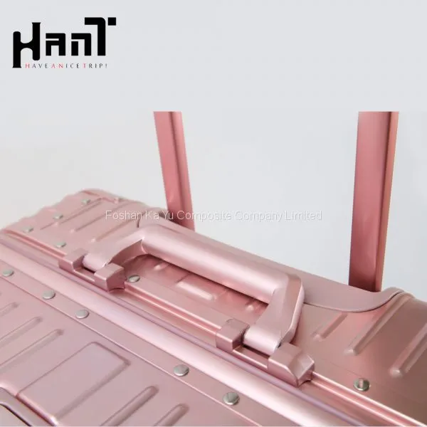 Aluminum Suitcase Rose Gold photo-4