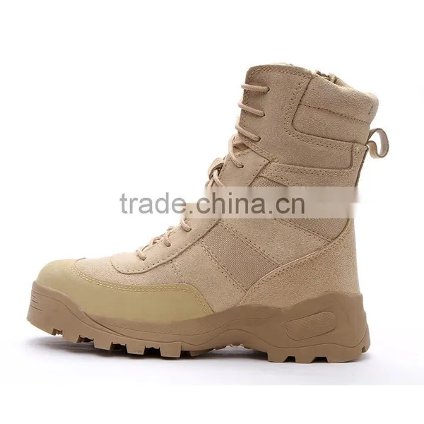 Military Boot2016 Brand Military Boots Men Desert Ankle Boots Genuine Leather Tactical Boots Footwear Army Outdoor Boots photo-5