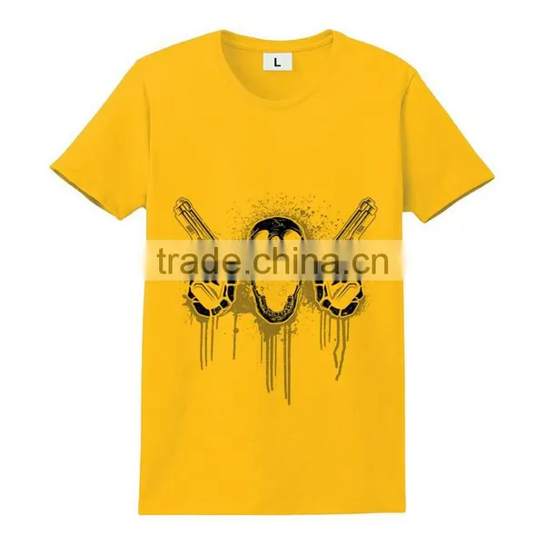Wholesale Designer T Shirts Fancy Printing Bulk 100 Cotton Camisas Para Hombre photo-2