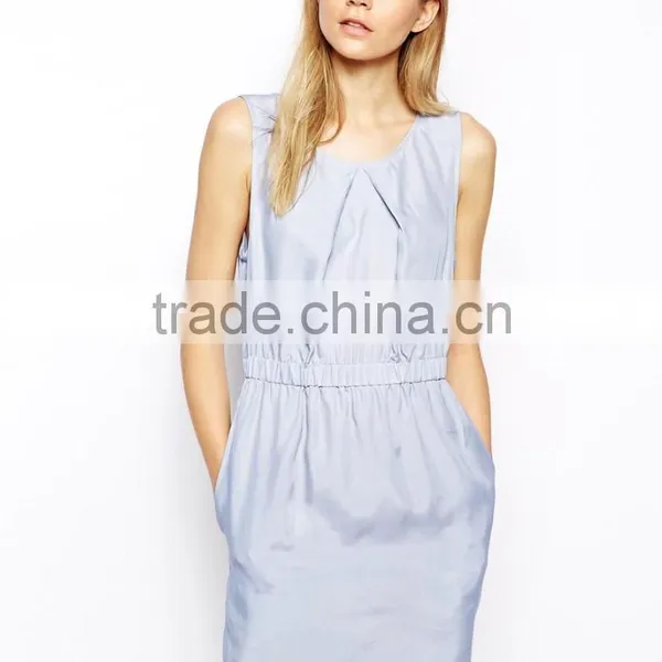 Won Hundred Kenton Dress with Gathered Waist Detail