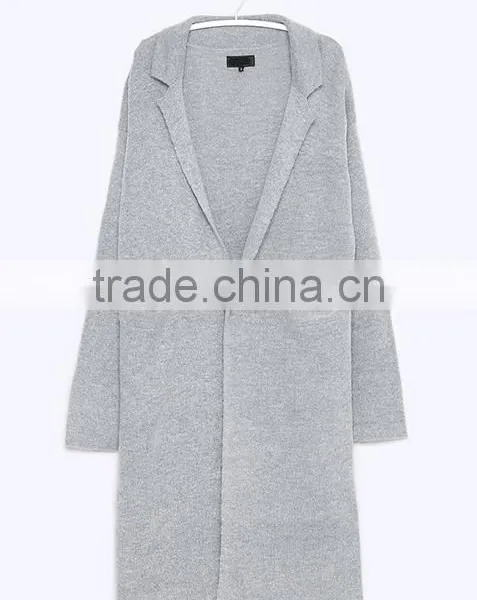 Trend Girls Young Coat Sweater Fashion Cardigan Women Long With Two Colors photo-4