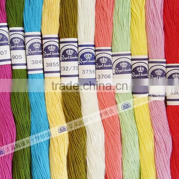100m DMC Color Cross Stitch Thread 100% Cotton Thread Cross Stitch Manufacturer photo-2