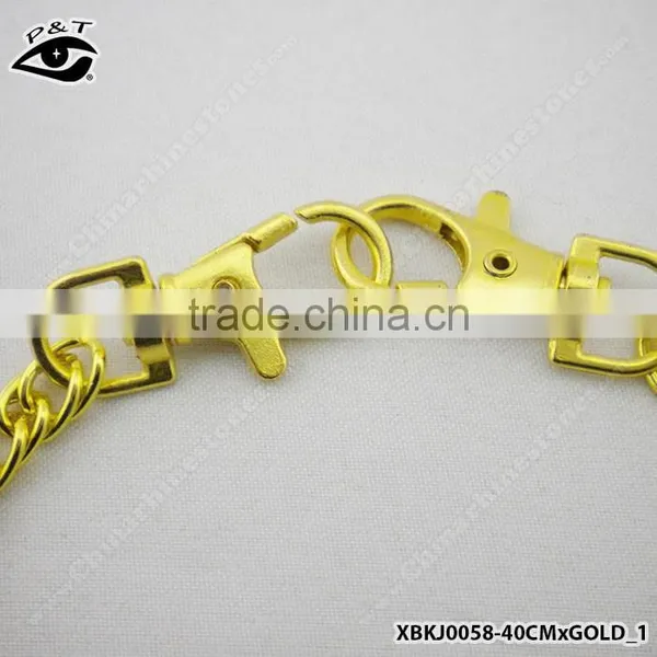 40cm Gold Color Metal Chain for Handbag Shoes Jewelry photo-2