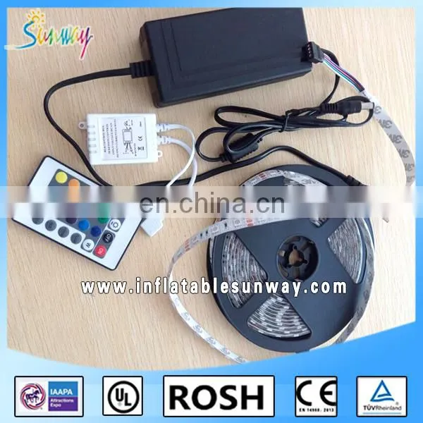 China supplier led strip lights rgb flexible led strip profile led lighting for inflatable products