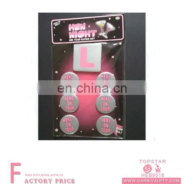 Whosale metal yoyo badge holder badges maker design a button badge for party supplies