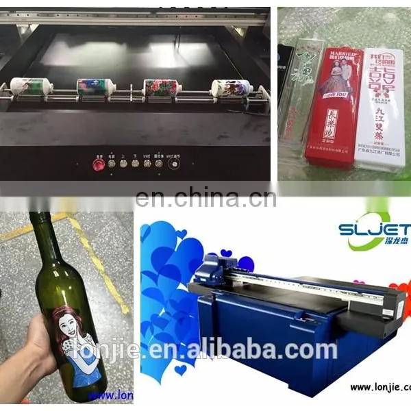 Large format bottle uv printer for company use