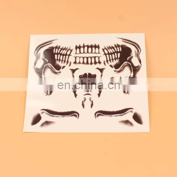 Halloween Decoration Costume Face Tattoo Sticker for Horror Cosplay Halloween Party photo-6