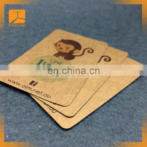 Brown Kraft Paper Clothing Hang Tags photo-3