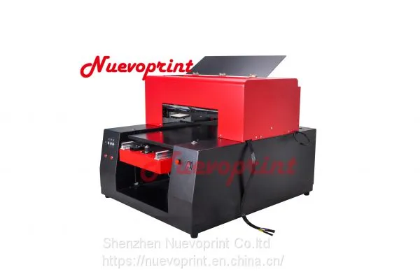a4 Size 6 Colors Best uv Led Flatbed Printer Price NVP2040 photo-2