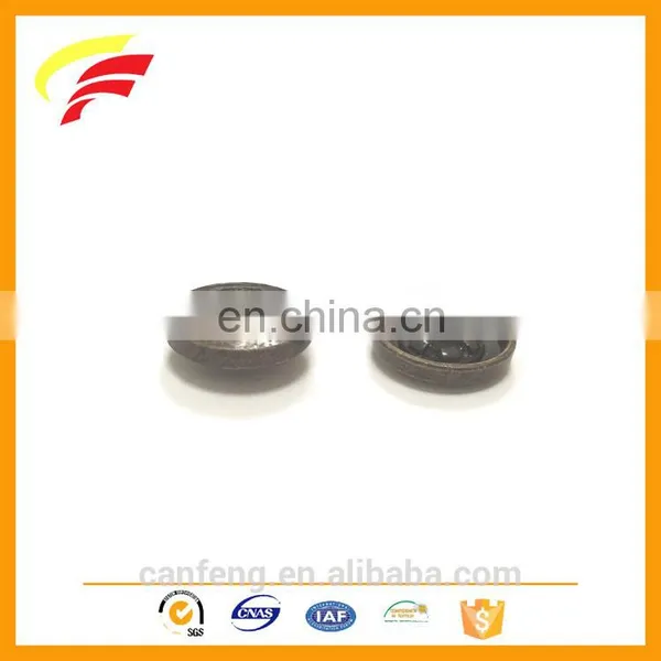 ODM Zinc Alloy Metal Custom Snap Button With Emboss Logo photo-2