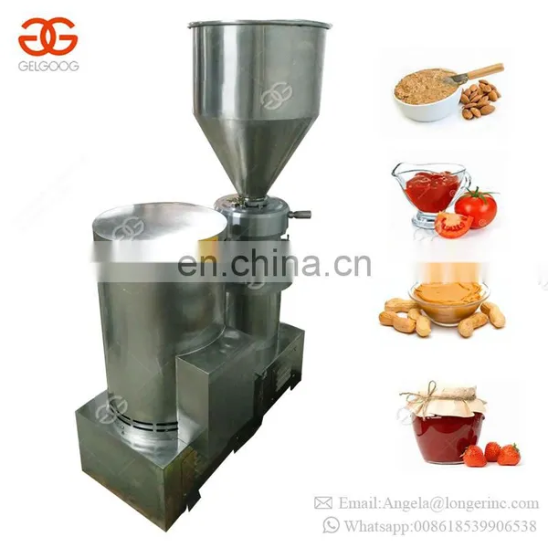 Industrial Electric Chili Sauce Production Line Chili Tomato Sauce Peanuts Butter Maker Nut Paste Machine photo-2