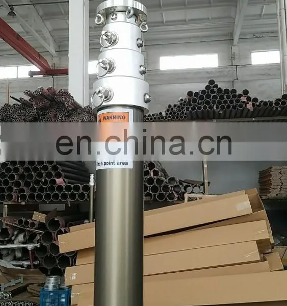 4.5m Pneumatic Telescopic Mast,auto Power Telescopic Mast,mobile Pneumatic Mast photo-3
