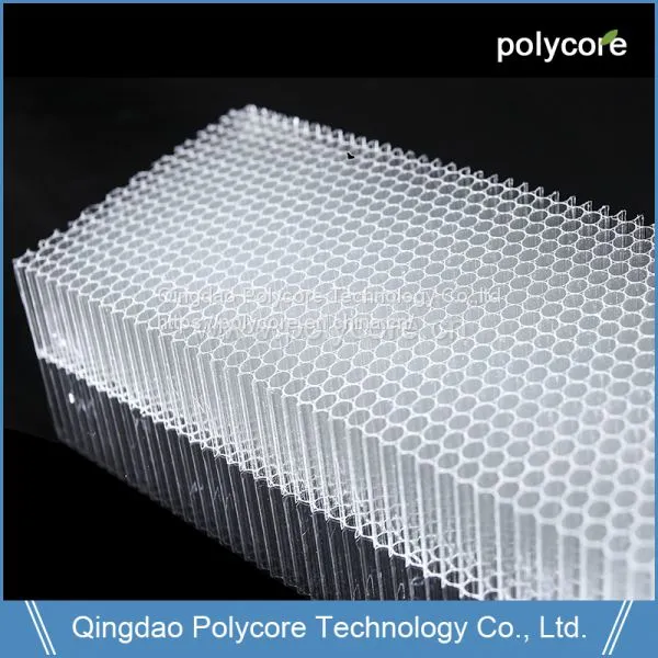 Available Transparent And In Colors Pc3.5 Honeycomb Panel The Exhaust Air Production Equipment photo-2