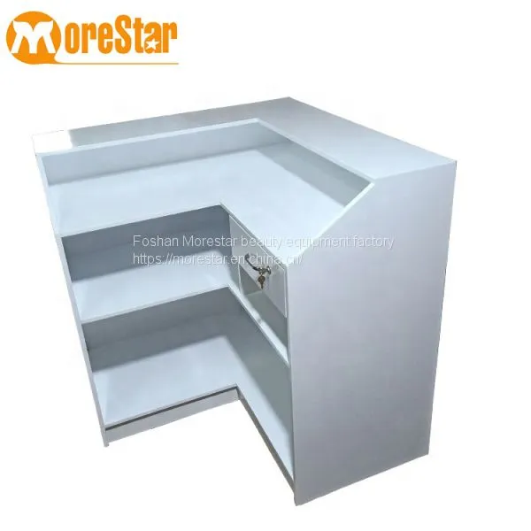 Modern Simple Design Reception Desk of the Office/ Hotel/beauty Salon photo-2