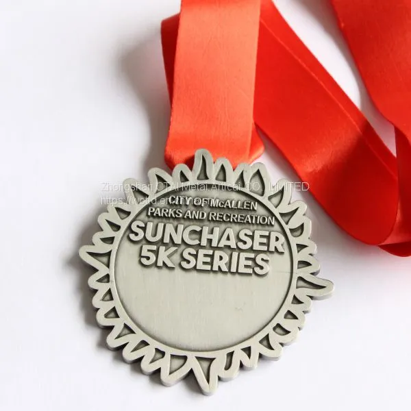 Zinc Alloy Activity Competition Medal Custom Creative Paint Games Metal Medal Marathon Medal Custom photo-2