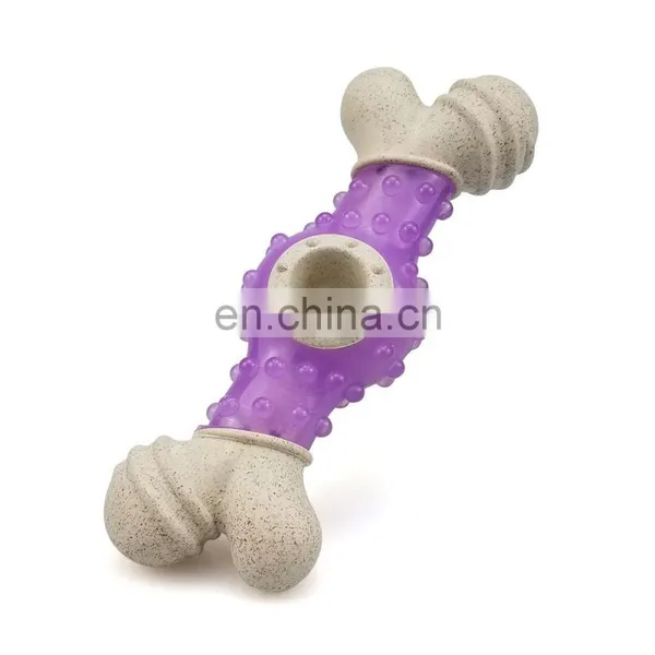 2020 New Arrival Environmental Sustainable Material Chewing Dental Care Dog Toy Bone photo-2