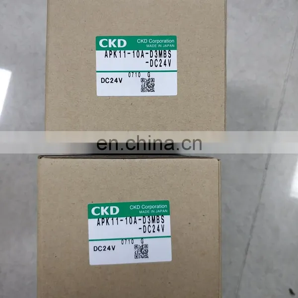 CKD Solenoid Valve APK11-10A-D3MBS-DC24V photo-5