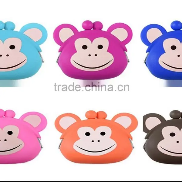 2016 Hottest Sale Imprinting Silicone Coin Purse Lady's Wallet High Quality Coin Purse From China photo-3