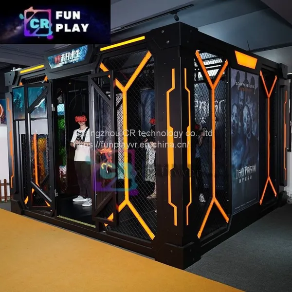 Other Amusement Park Products 9D Vr Puzzle Simulator Virtual Reality Multiplayer Escape Room Game Electronic photo-2