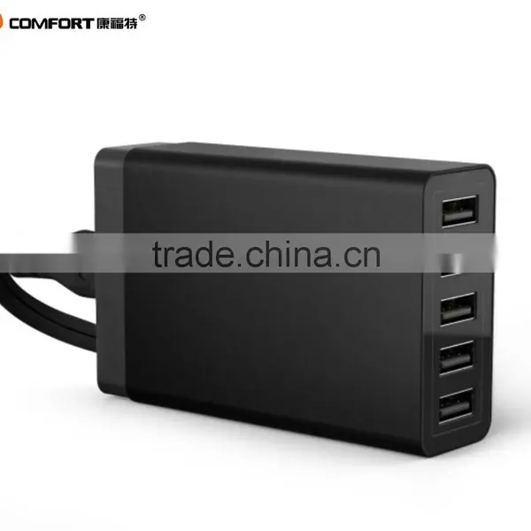 Long Standby Factory Direct Sale Wholesale Cheap Luxury 5 Multi-port USB Charger photo-3