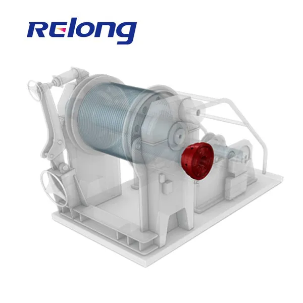 Electric Lifting Winch Marine Hydraulic Winches on Dredging Machine Electric Winch for Sale photo-3