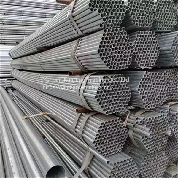 Yunnan Galvanized Steel Pipe Wholesale Q235 Hot Dip Galvanized Steel Pipe Greenhouse Vegetable Steel Pipe Specifications Are Complete photo-5