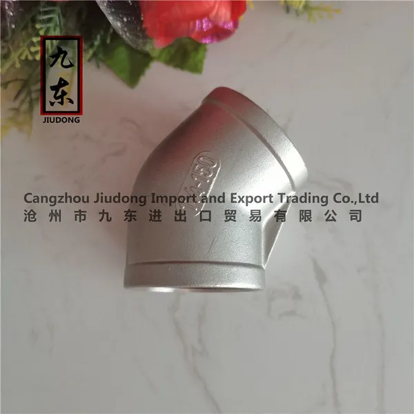 Stainless Steel Pipe Fittings 45LB 45 Degree Elbow photo-4
