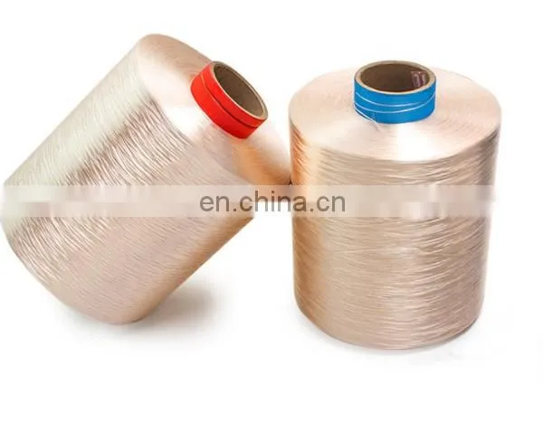 High Quality White Bright Microfiber Fabric Filament Yarn Nylon 6 Yarn Hilo de Nylon de Alta Tenacidad photo-2