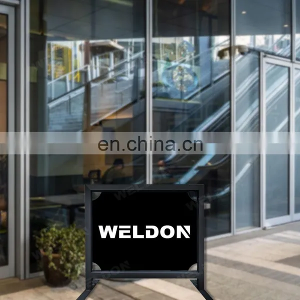 For Advertising Banner Custom Custom Portable Safety Road Barricade Fence Traffic Metal Crowd Control Barrier photo-3