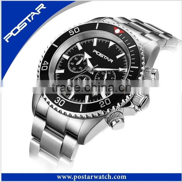 Fashion Casual Luxury Women's Men Stainless Steel Band Wrist Watch photo-5