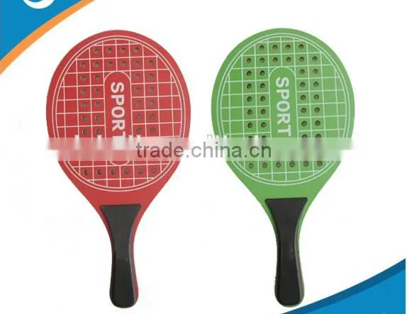 Summer Paddle Game Bat Set Beach Racket,Interesting Wooden Beach Bat and Ball Set,Promotional Wooden Beach Bat With Ball photo-4