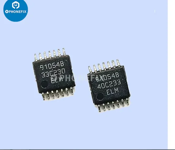 91054B BMW Computer Board Communication IC Chip TSSOP14 Pins