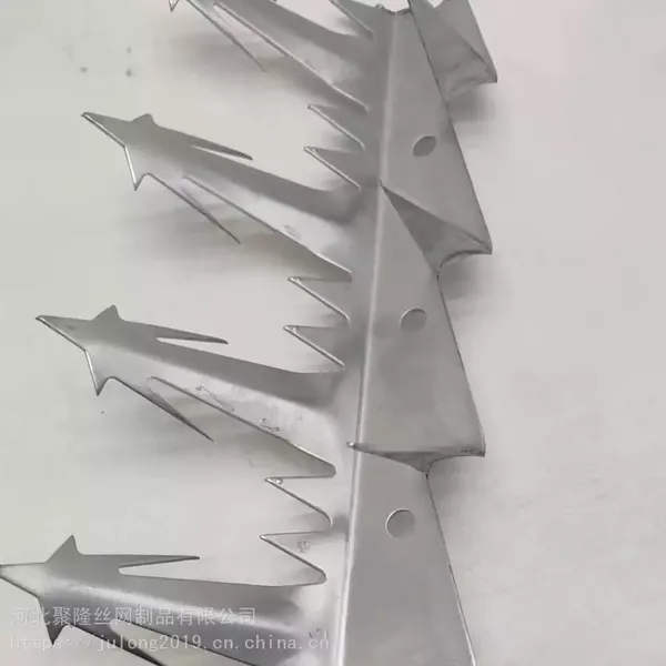 Galvanized Anti Climb Wall Spike / Anti Theft Wall Razor Security Spike photo-3