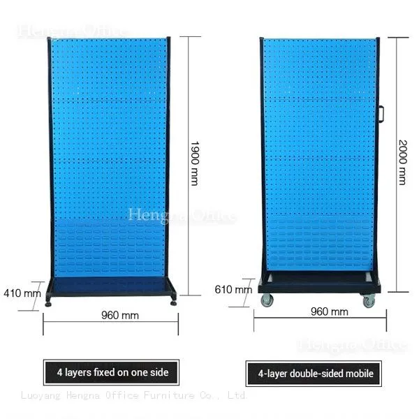 China Factory Wholesales Heavy-Duty Industrial Steel Pegboard – 1.4mm Thick Cold-Rolled Steel, High-Capacity Wall Tool Organizer photo-2
