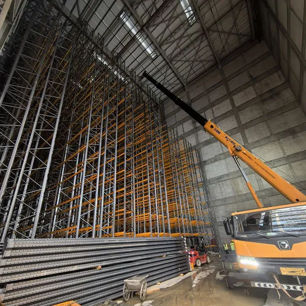 Automatisiertes ASRS-Regalsystem mit PLC-Steuerung für Hochdichtespeicher photo-5