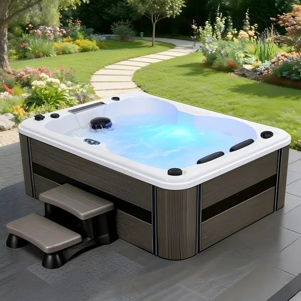 BelarusHotel Project Whirlpool TubConstanttemperatureheatingensuresacomfortablesoakingexperienceallyearround.
