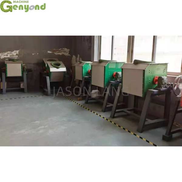 250 Kg Capacity Melting Scrap Stainless Iron Copper Metal Aluminum Shell Induction Furnace